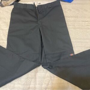 Dickies Men's Charcoal Dress Pants